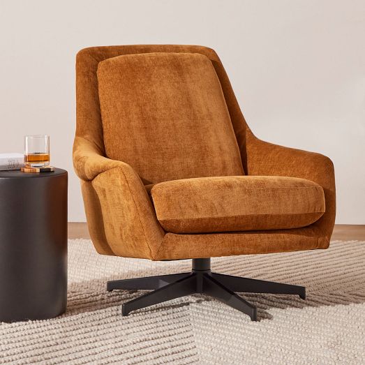 Groovy swivel chair online west elm