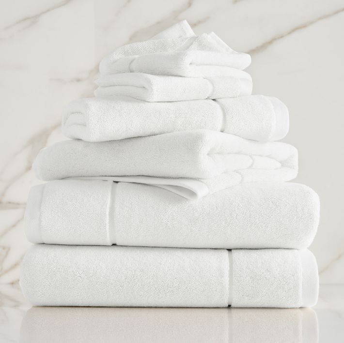 Luxury Spa Towel Sets (White)