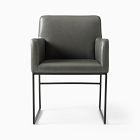 Range Vegan Leather Dining Arm Chair