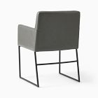 Range Vegan Leather Dining Arm Chair