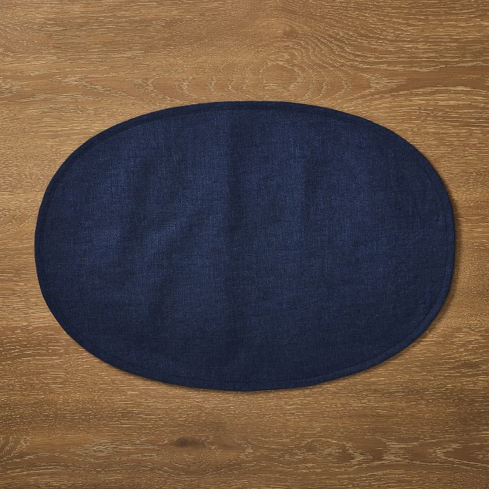 European Linen Oval Placemats West Elm