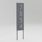 Post &amp; Porch Vertical Home Yard Sign with Magnetic Numbers