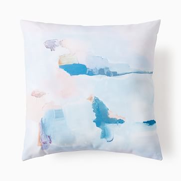Zoe Bios Watercolor Indoor Outdoor Pillow West Elm