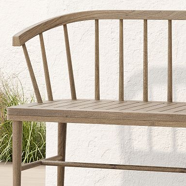 West elm 2024 outdoor bench