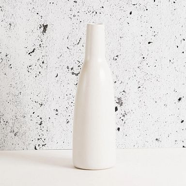 Oversized Pure White Ceramic Collection