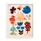 Bird &amp; The Forest Framed Wall Art By Minted for West Elm Kids