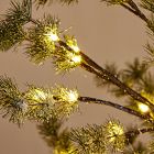 Light-Up Brown Christmas Tree