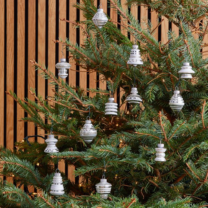 Shiny-Brite&#8482; White Ornaments (Set of 12)