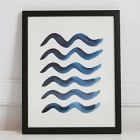 Pauline Stanley Studio Wall Art - Blue Waves