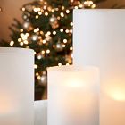 Frosted Glass Candleholders
