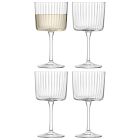 Gio Lines Wine Glasses (Set of 4)