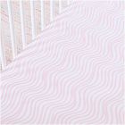 Soft Waves Crib Fitted Sheet