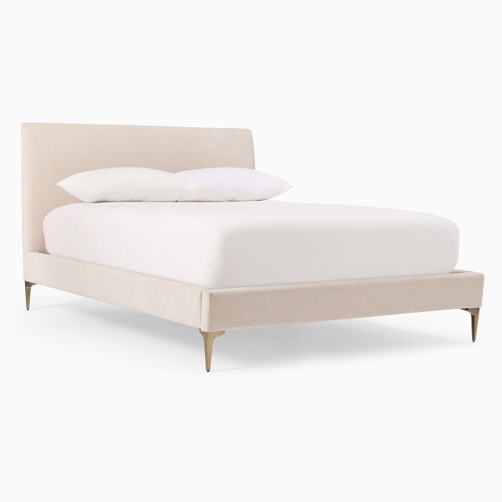 West elm 2024 brass bed