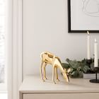 Metal Reindeer Objects - Brass