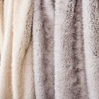 Faux Fox Fur Throw