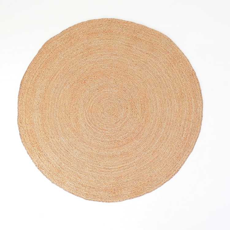 Chunky Braided Jute Round Rug West Elm