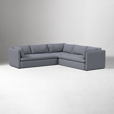 West elm outlet shelter sectional