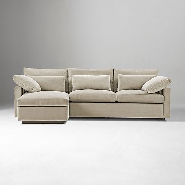 West elm store sleeper sofa sectional