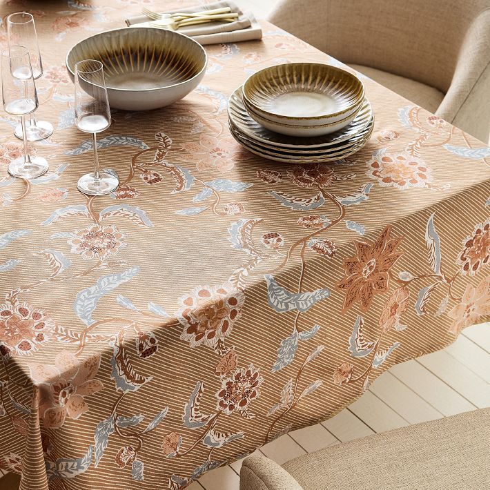 Batik Floral Tablecloth (Petal)