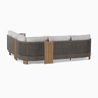 Porto Outdoor 3-Piece L-Shaped Sectional (100&quot;)