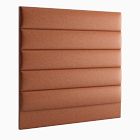 Panel Tufted Wall Mounted Headboard - Leather