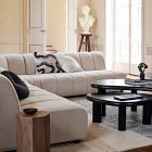 Avalon Channeled 3-Piece L-Shaped Sectional (87&quot;&ndash;122&quot;)