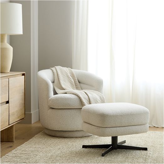 West elm deals groovy swivel chair