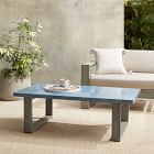 Glazed Top Outdoor Coffee Table (50.5&quot;) - Wood