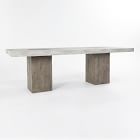 Two-Toned Reclaimed Wood Rectangle Dining Table (94&quot;)