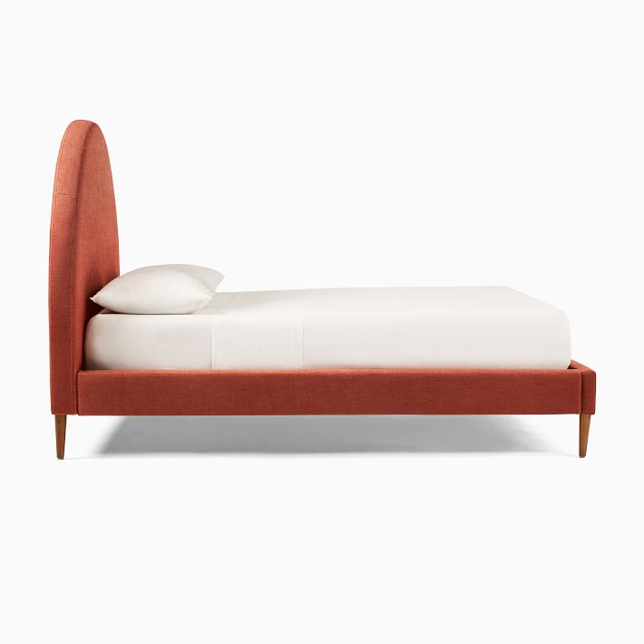 West elm narrow store leg bed frame