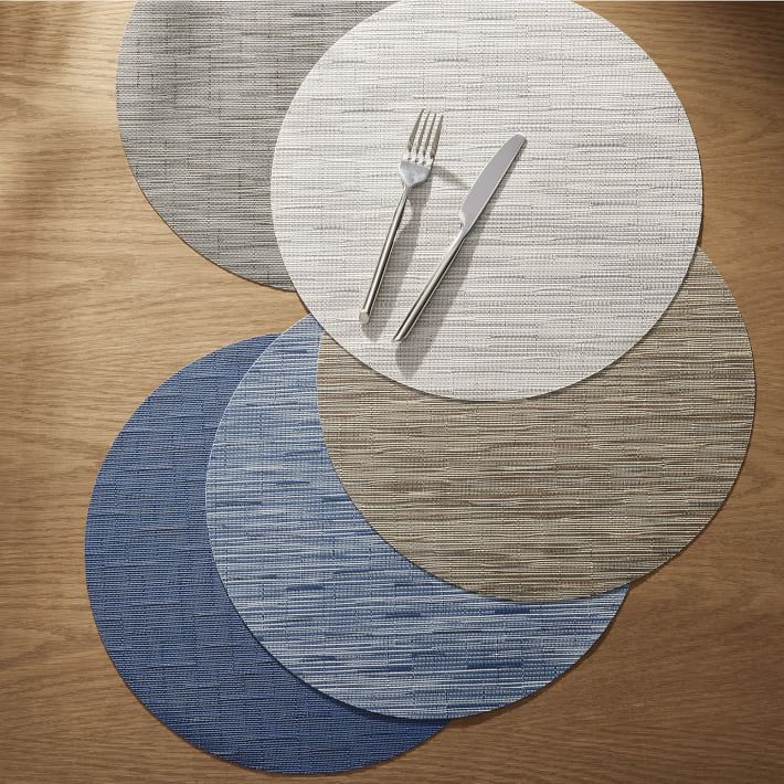 Chilewich Round Bamboo Placemat West Elm