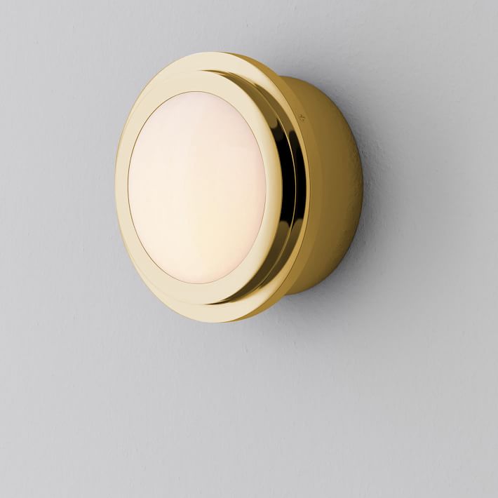 Metal Ring Sconce