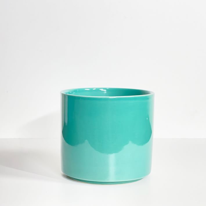 Glossy Cyn Ceramic Planter