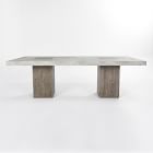 Two-Toned Reclaimed Wood Rectangle Dining Table (94&quot;)