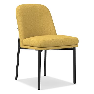 West elm yellow deals chair