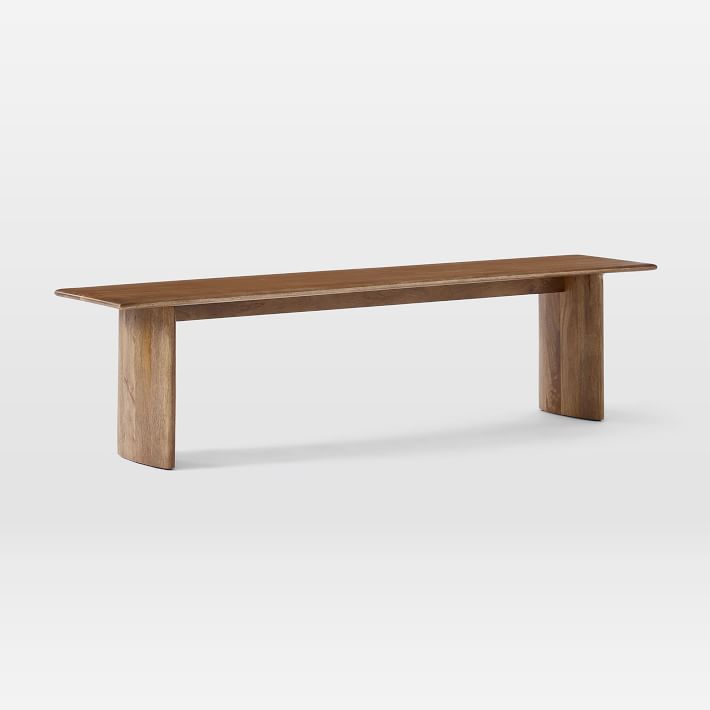 Open Box: Anton Solid Wood Dining Bench - Burnt Wax