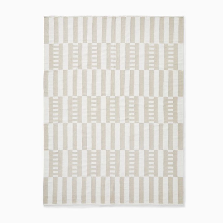 Billy Cotton Checkered Rug