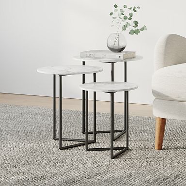 West elm deals nesting coffee table