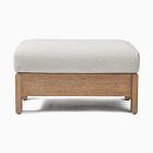 Porto Outdoor Ottoman | West Elm