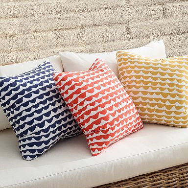 Outdoor Pillows, Cushions, & Poufs | West Elm