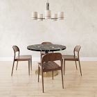 Orbit Extra Large Round Dining Table- Faux Marble