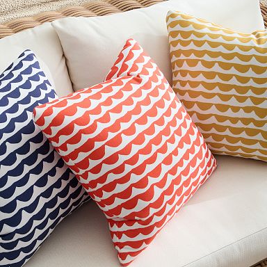 Outdoor Pillows, Cushions, & Poufs | West Elm