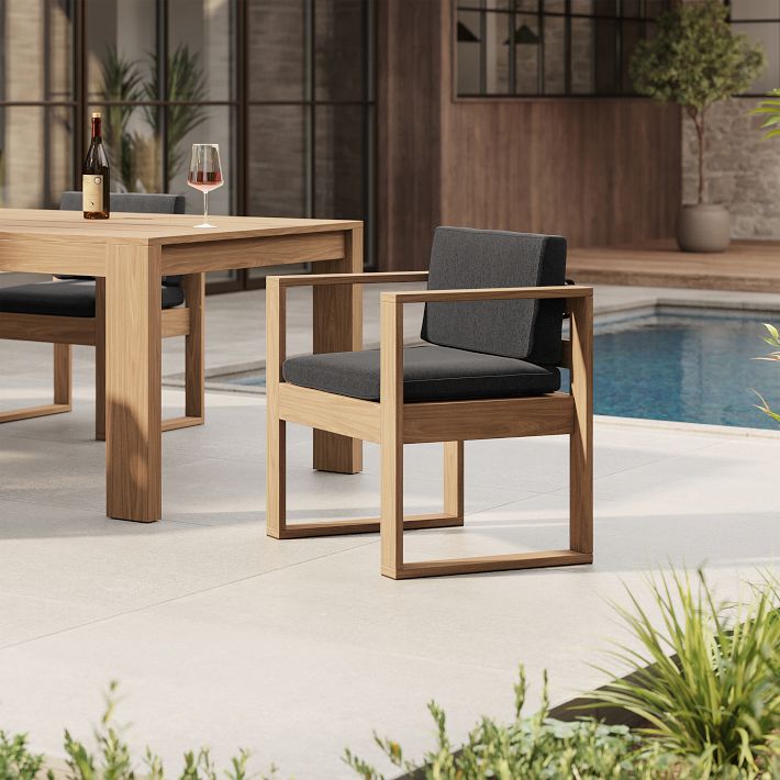 Telluride Outdoor Dining Arm Chair (Set of 2)