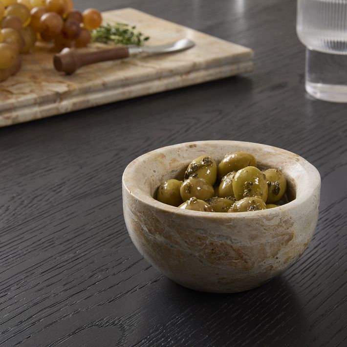 Albi Marble Condiment Bowl
