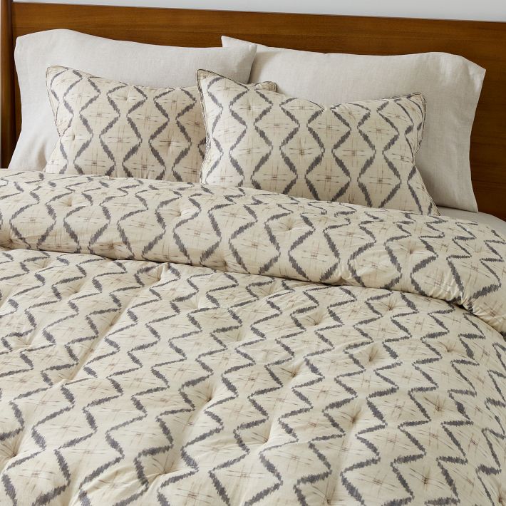 Desi Ikat Comforter & Shams | West Elm