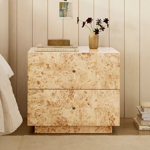 Burl Wood Box, Small – Paloma and Co.