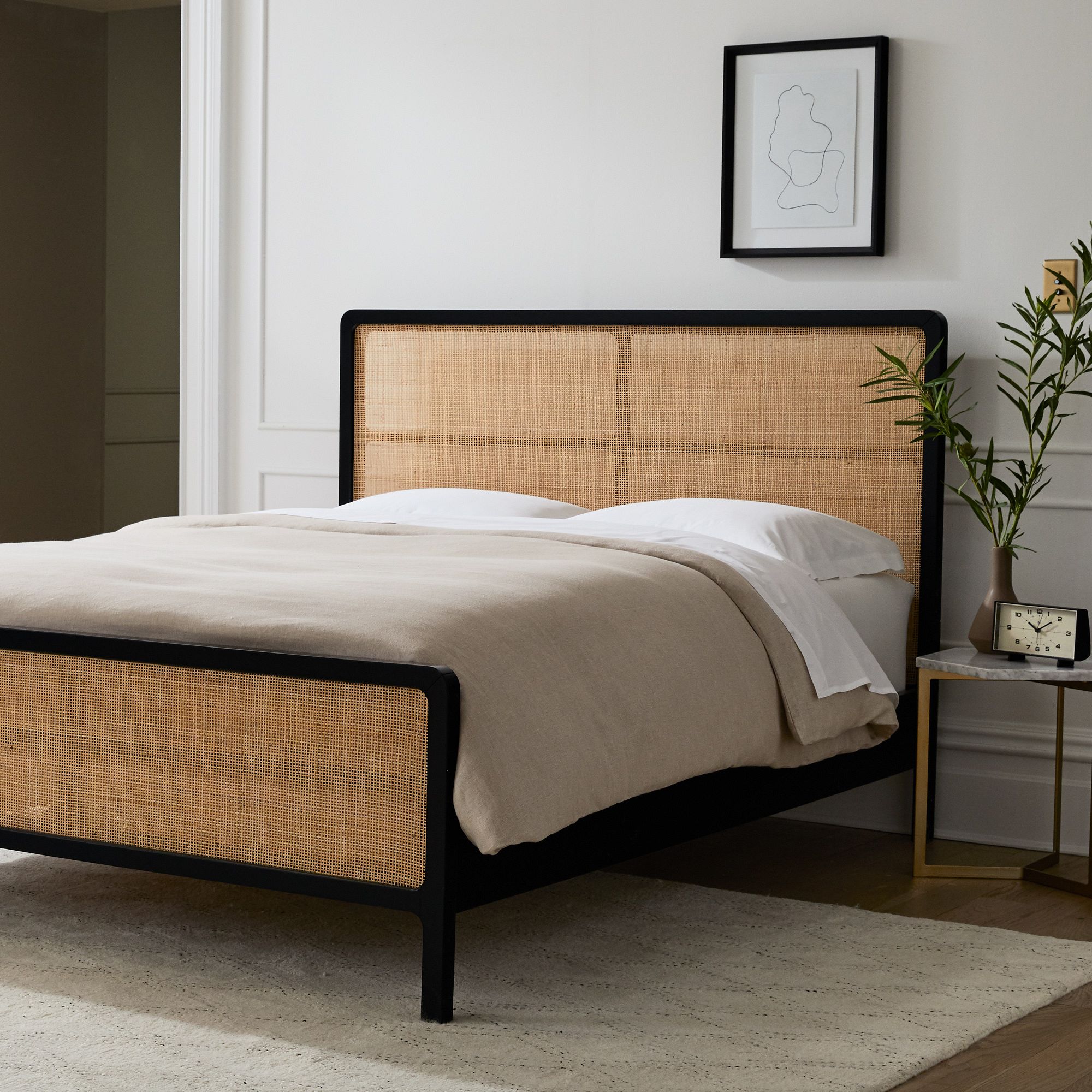 【Bed room】 ・Bed Frame　（Black）
