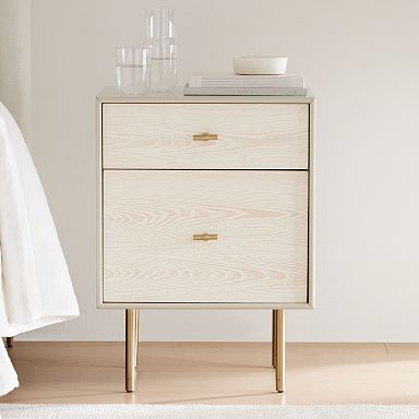 West elm on sale lacquer dresser