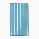 Woven Stripe Beach/Pool Towel - Washed Lagoon