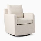 Merritt Slipcover Swivel Glider | West Elm